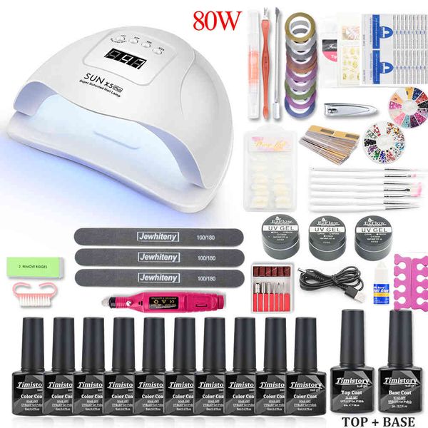 nail dryers set 36w/80w led uv lamp dryer gel varnish kit soak off manicure polish extension for qcdx
nail dryers set 36w/80w led uv lamp dryer gel varnish kit soak off manicure polish extension for qcdx