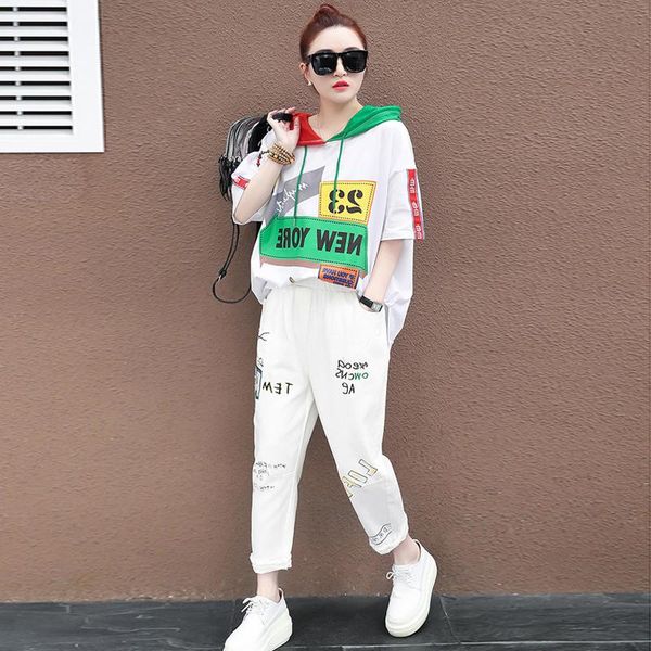 two piece set hoodie women lounge tracksuit korean outfits trendy luxury hooded sweatshirts loose female sportswear suit cool women's p, White
two piece set hoodie women lounge tracksuit korean outfits trendy luxury hooded sweatshirts loose female sportswear suit cool women's p, White