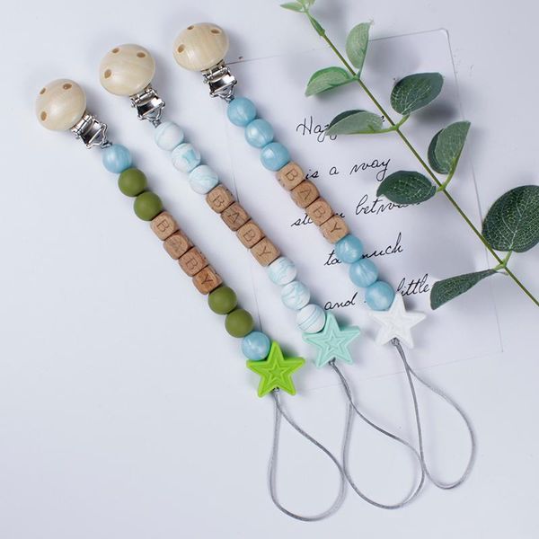pacifiers# food grade silicone star feeding chain pacifier clip safety born baby teething toys
pacifiers# food grade silicone star feeding chain pacifier clip safety born baby teething toys