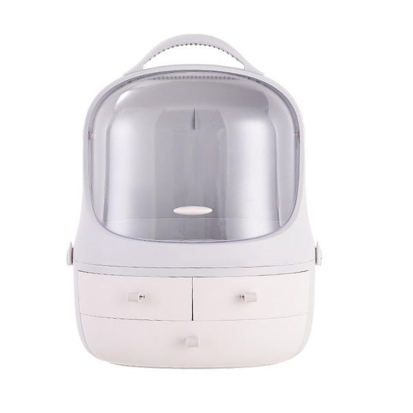 portable waterproof make up cosmetic box dust cover organizer drawers plastic storage jewelry container indoor bags & cases
portable waterproof make up cosmetic box dust cover organizer drawers plastic storage jewelry container indoor bags & cases