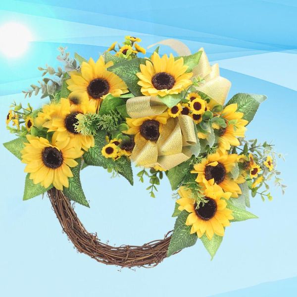 1pc front door decoration sun flower greenery garland sunflower ornament wreath (yellow without bowknot) curtain & drapes
1pc front door decoration sun flower greenery garland sunflower ornament wreath (yellow without bowknot) curtain & drapes