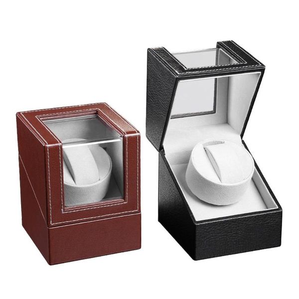 watch boxes & cases automatic single winder in shell and black leather/carbon fiber leather motor, Black;blue
watch boxes & cases automatic single winder in shell and black leather/carbon fiber leather motor, Black;blue