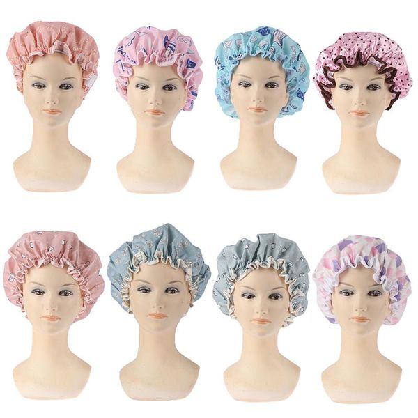 1pcs bath hat waterproof shower hair cover thick caps double layer bathroom women supplies elastic band cap beanies
1pcs bath hat waterproof shower hair cover thick caps double layer bathroom women supplies elastic band cap beanies