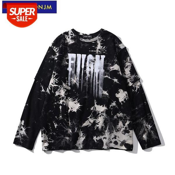 uncledonjm false two-piece vintage crewneck sweatshirt hip hop streetwear men harajuku clothes spring and autumn bv-9914 #id7d, Black
uncledonjm false two-piece vintage crewneck sweatshirt hip hop streetwear men harajuku clothes spring and autumn bv-9914 #id7d, Black