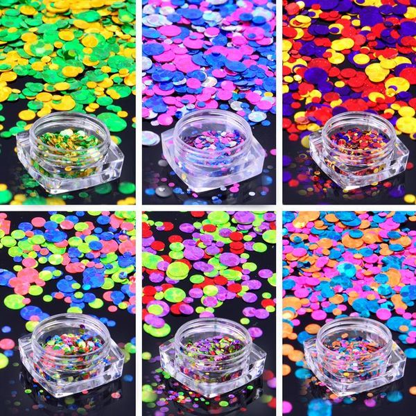 nail glitter 1 box laser sparkly round 10 colors art diy flake tips fashion beauty sequin paillette sticker, Silver;gold
nail glitter 1 box laser sparkly round 10 colors art diy flake tips fashion beauty sequin paillette sticker, Silver;gold
