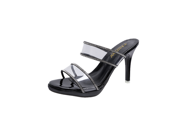 summer fashion all-match open toe exquisite sandals women stilettos dress shoes, Black
summer fashion all-match open toe exquisite sandals women stilettos dress shoes, Black