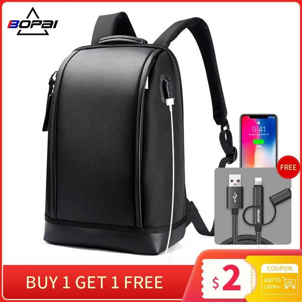 backpack bopai lapexternal usb charge port for 15.6 inch computer backpacks anti-theft waterproof bags men drop
backpack bopai lapexternal usb charge port for 15.6 inch computer backpacks anti-theft waterproof bags men drop