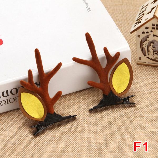 hair clips & barrettes 1 pair cute antler shape hairpin christmas decor accessories for girls women ml, Golden;silver
hair clips & barrettes 1 pair cute antler shape hairpin christmas decor accessories for girls women ml, Golden;silver