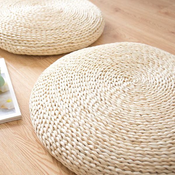 cushion/decorative pillow straw woven futon round thickened cushion chair tatami floating window chinese culture zen sitting kneeling worshi
cushion/decorative pillow straw woven futon round thickened cushion chair tatami floating window chinese culture zen sitting kneeling worshi