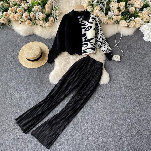 light-cooked women's suit two-piece design color cotton matching shirt versatile high-waisted wide-leg pants two piece, White
light-cooked women's suit two-piece design color cotton matching shirt versatile high-waisted wide-leg pants two piece, White