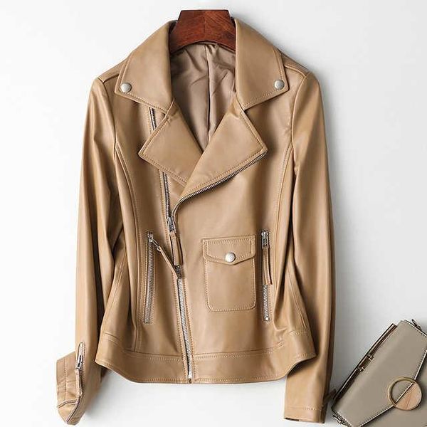 women's leather & faux ladies genuine jacket sheepskin coat 100% real sheep women motorcycle black white brown female outerwear
women's leather & faux ladies genuine jacket sheepskin coat 100% real sheep women motorcycle black white brown female outerwear