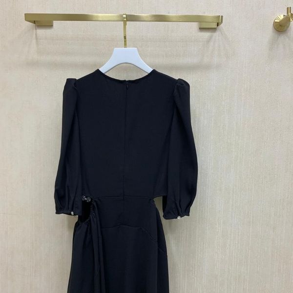 casual dresses the 2021 elastic waist dress 0815, Black;gray 
casual dresses the 2021 elastic waist dress 0815, Black;gray