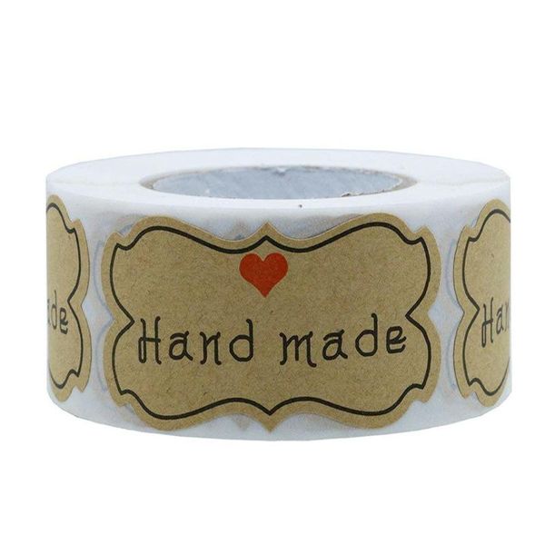 500pcs kraft paper stickers hand made labels seal diy holiday packaging gift cute sticker stationery wrap
500pcs kraft paper stickers hand made labels seal diy holiday packaging gift cute sticker stationery wrap