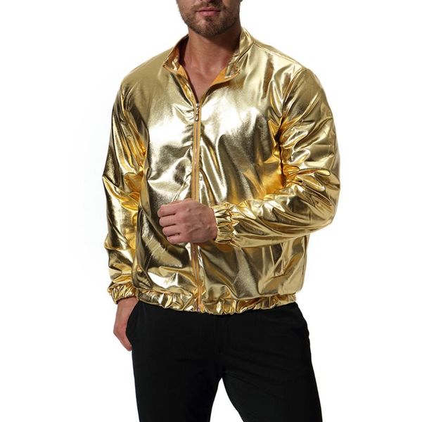 men's casual shirts 2021 autumn wear european thin bright face jacket coat xy990, White;black
men's casual shirts 2021 autumn wear european thin bright face jacket coat xy990, White;black