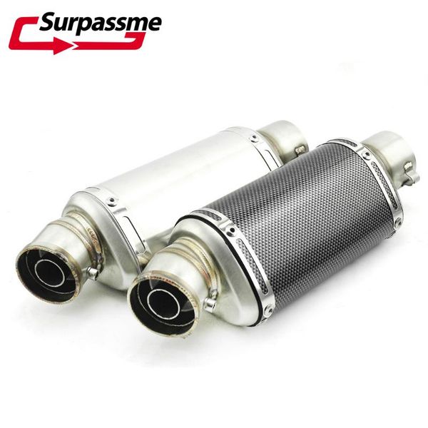 motorcycle exhaust system for akrapovic yoshimura 31mm-51mm pipe stainless steel carbon escape muffler motocross motorbike accessories
motorcycle exhaust system for akrapovic yoshimura 31mm-51mm pipe stainless steel carbon escape muffler motocross motorbike accessories