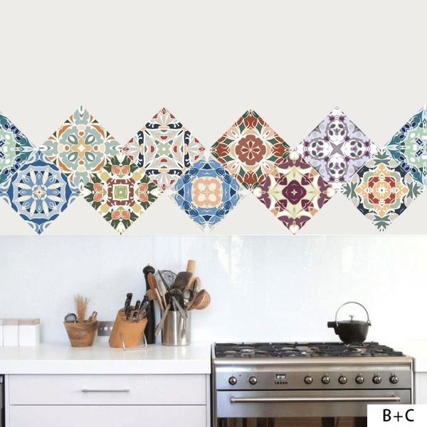 wallpapers bathroom kitchen diy splicing creative stickers amazon waterproof european retro tile
wallpapers bathroom kitchen diy splicing creative stickers amazon waterproof european retro tile