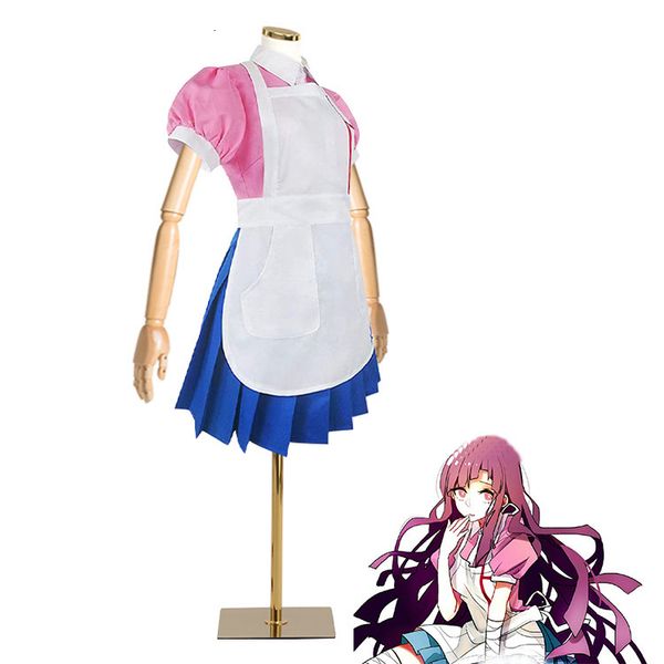 dress danganronpa mikan tsumiki anime woman's uniform cosplay costume, Black;gray
dress danganronpa mikan tsumiki anime woman's uniform cosplay costume, Black;gray