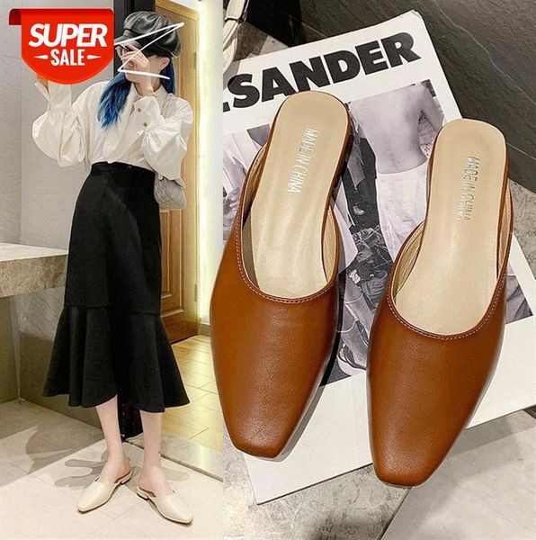 baotou muller shoes women's semi-slippers with small square toe and fashionable solid color large size 41-43 #qd4x, Black
baotou muller shoes women's semi-slippers with small square toe and fashionable solid color large size 41-43 #qd4x, Black