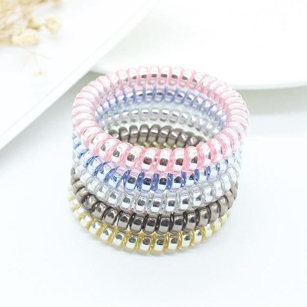 hair accessories 5pcs women colorful elastic plastic rubber telephone cord wire ties coil scrunchies ring band qy123024
hair accessories 5pcs women colorful elastic plastic rubber telephone cord wire ties coil scrunchies ring band qy123024