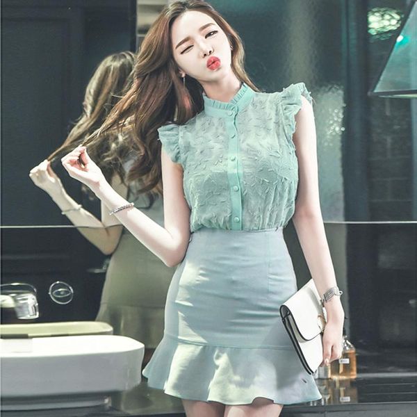 women's tracksuits arrival fashion korean style set for women summer office lady elegant simple mini skirt and sleeveless shirt two pie, Gray
women's tracksuits arrival fashion korean style set for women summer office lady elegant simple mini skirt and sleeveless shirt two pie, Gray