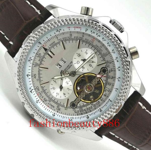 five pin hollowed out men's 100 year old mechanical watch selling steel belt 1310, Slivery;brown
five pin hollowed out men's 100 year old mechanical watch selling steel belt 1310, Slivery;brown