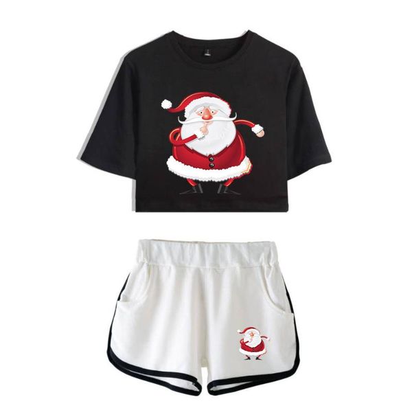 december 25 christmas festival santa claus 2021 print women two piece set shorts+lovely t-shirt clothes women's tracksuits, Gray
december 25 christmas festival santa claus 2021 print women two piece set shorts+lovely t-shirt clothes women's tracksuits, Gray