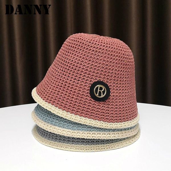 stingy brim hats summer thin knitted pure cotton mesh breathable women bucket hat letter decoration foldable leisure shopping sunshade, Blue;gray
stingy brim hats summer thin knitted pure cotton mesh breathable women bucket hat letter decoration foldable leisure shopping sunshade, Blue;gray