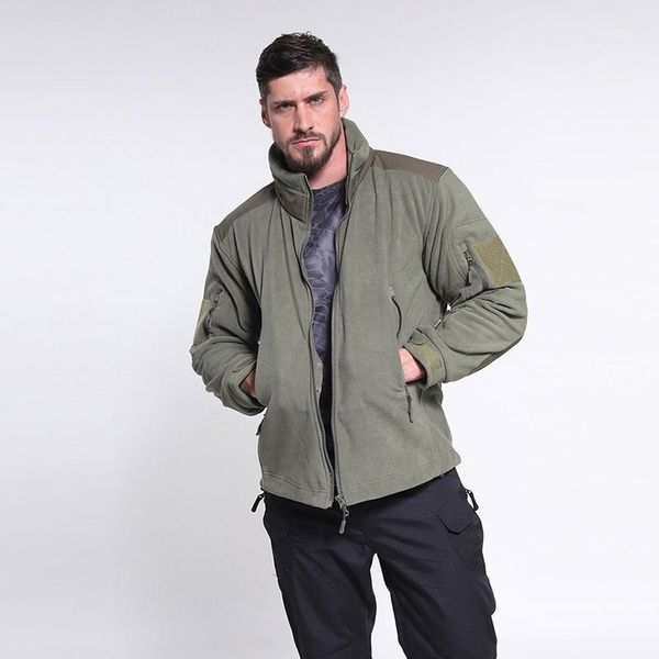 men's jackets fall winter 2021 fleece jacket outdoor sports thickened warm hoodless wear, Black;brown
men's jackets fall winter 2021 fleece jacket outdoor sports thickened warm hoodless wear, Black;brown