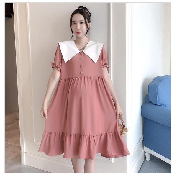 maternity dresses 668# clothes summer chiffon short sleeve loose stylish slimming a line dress for pregnant women pregnancy, White
maternity dresses 668# clothes summer chiffon short sleeve loose stylish slimming a line dress for pregnant women pregnancy, White