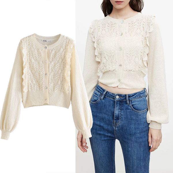 women's sweaters za cardigan female sweater autumn , knitted or crocheted with fashion frills, vintage jacket, casual 27tu, White;black
women's sweaters za cardigan female sweater autumn , knitted or crocheted with fashion frills, vintage jacket, casual 27tu, White;black