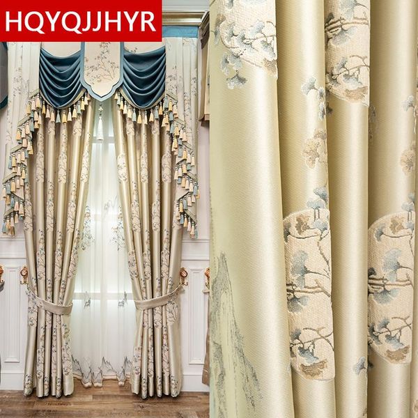 curtain & drapes luxury villa apartment el jacquard blackout living room curtains embroidered voile for bedroom windows
curtain & drapes luxury villa apartment el jacquard blackout living room curtains embroidered voile for bedroom windows