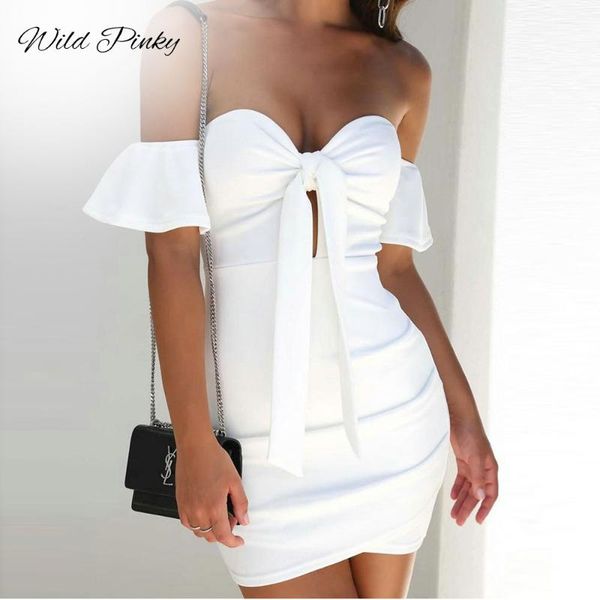 casual dresses wildpinky strapless summer dress women 2021 off shoulder slim elastic white tie up mini bodycon party vestidos, Black;gray
casual dresses wildpinky strapless summer dress women 2021 off shoulder slim elastic white tie up mini bodycon party vestidos, Black;gray