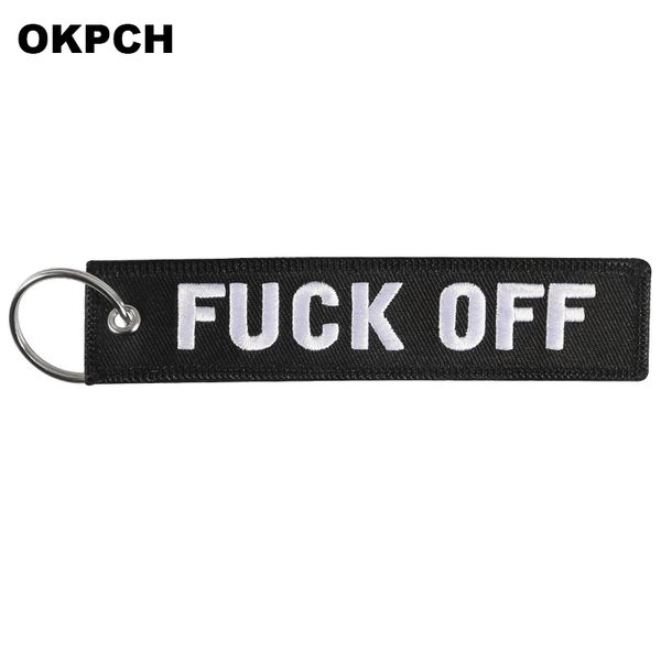 key fobs chains jewelry red embroidery remove before flight keyring gift for friends pk0108, Silver
key fobs chains jewelry red embroidery remove before flight keyring gift for friends pk0108, Silver