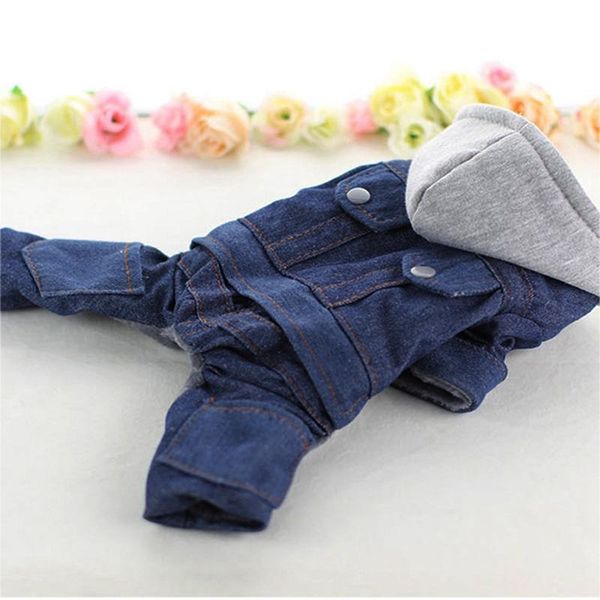 dog apparel thickend pet dogs hoodies warm winter cool denim coat four legs cotton little puppy clothes with color matching hat
dog apparel thickend pet dogs hoodies warm winter cool denim coat four legs cotton little puppy clothes with color matching hat