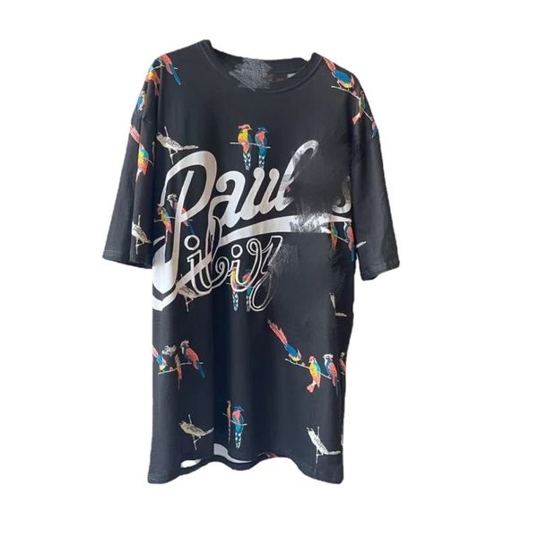 shirt 21 luoweijia parrot beach style short sleeve women's fashion european leisure, White
shirt 21 luoweijia parrot beach style short sleeve women's fashion european leisure, White