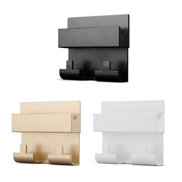 hooks & rails wall mount phone holder adhesive for home bedroom bathroom mobile charger socket pocket universal deck
hooks & rails wall mount phone holder adhesive for home bedroom bathroom mobile charger socket pocket universal deck