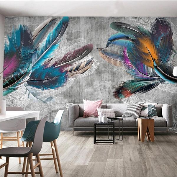 wallpapers custom 3d wall sticker retro nordic modern color feather line po wallpaper living room tv background mural home decor
wallpapers custom 3d wall sticker retro nordic modern color feather line po wallpaper living room tv background mural home decor