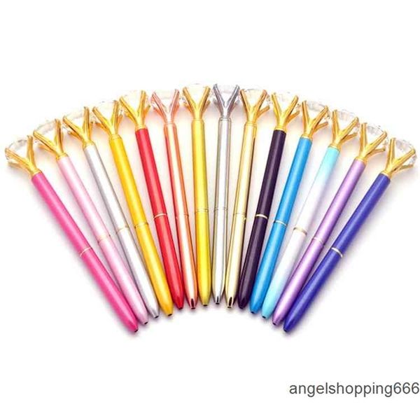 big carat diamond crystal pen gem ballpoint wedding office metal ring roller ball pen fashion school office plies, Blue;orange
big carat diamond crystal pen gem ballpoint wedding office metal ring roller ball pen fashion school office plies, Blue;orange