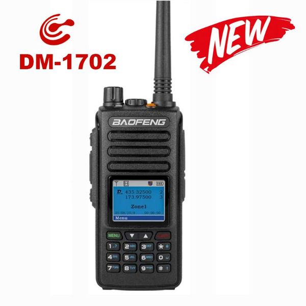 walkie talkie baofeng dm 1702 dmr digital radio analog portable (gps )tier1 & tier2 dual band vhf/uhf ham two way
walkie talkie baofeng dm 1702 dmr digital radio analog portable (gps )tier1 & tier2 dual band vhf/uhf ham two way