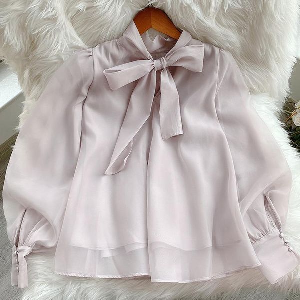 spring autumn blouses women long sleeve bow o neck slim blouse shirts high street ol style women's &, White
spring autumn blouses women long sleeve bow o neck slim blouse shirts high street ol style women's &, White