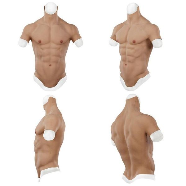 silicone muscle fake chest realistic vest abdominal enhancer simulation transgender boxing training men's women's shapers, Black;white
silicone muscle fake chest realistic vest abdominal enhancer simulation transgender boxing training men's women's shapers, Black;white