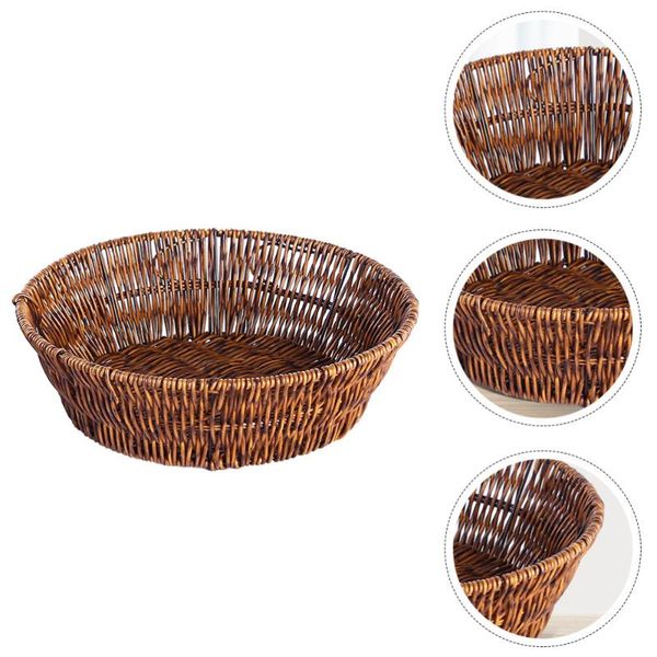 storage baskets 1pc emulated hand-woven basket retro fruit bread (light brown)
storage baskets 1pc emulated hand-woven basket retro fruit bread (light brown)