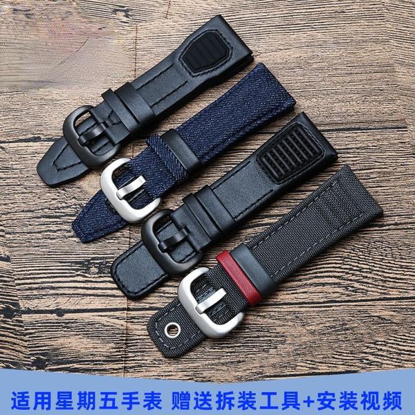 watch bands watchbands miston for seven fridaies sf-p3\m3\m1\s1 series men's band strap 28mm, Black;brown
watch bands watchbands miston for seven fridaies sf-p3\m3\m1\s1 series men's band strap 28mm, Black;brown