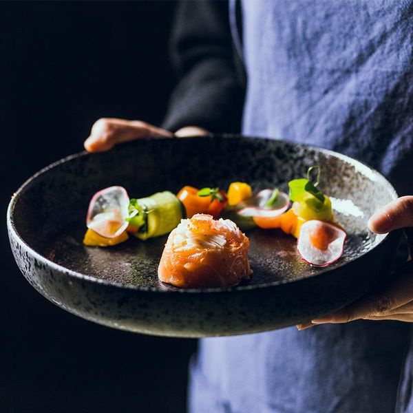 dishes & plates large round plate home ceramic flat rice dish
dishes & plates large round plate home ceramic flat rice dish