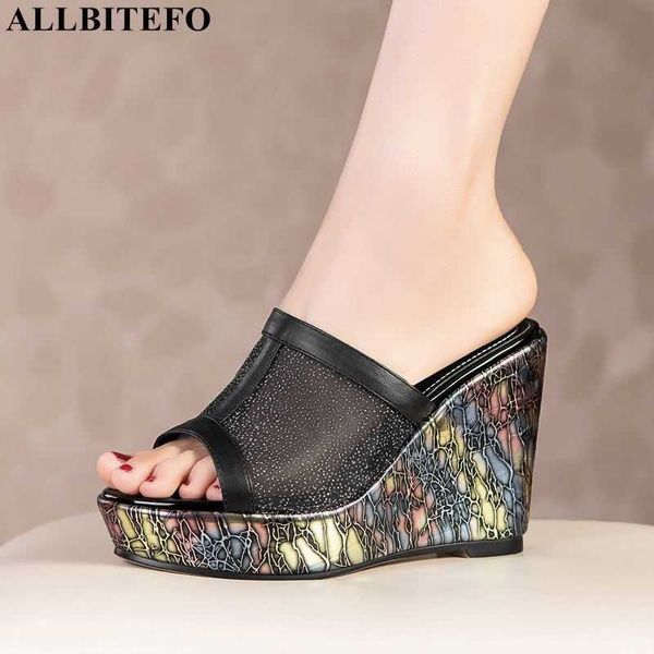 allbitefo peep toe sandals breathable meah fashion women slippers genuine leather summer flip flops waterproof high heel shoes 210611, Black
allbitefo peep toe sandals breathable meah fashion women slippers genuine leather summer flip flops waterproof high heel shoes 210611, Black