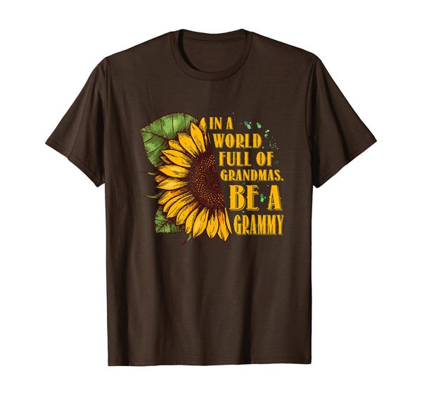 in a world full of grandmas be grammy shirt sunflower t-shirt, White;black
in a world full of grandmas be grammy shirt sunflower t-shirt, White;black