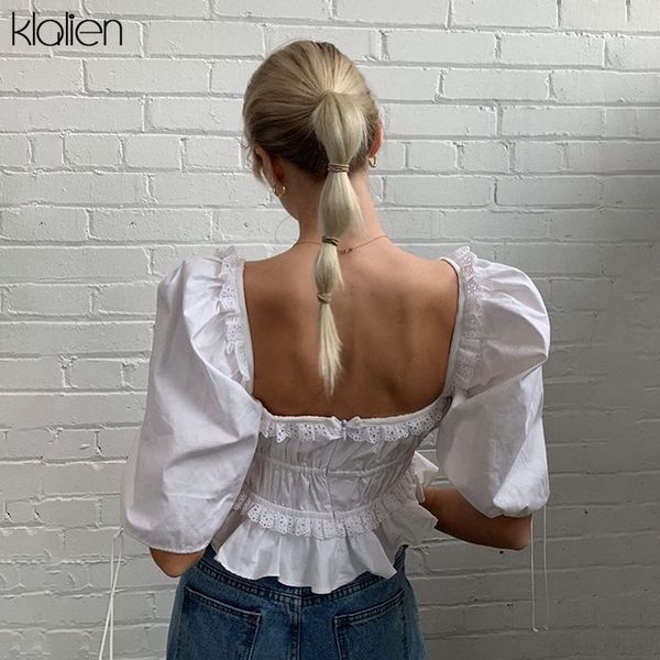 t shirt summer elegant white puff sleeve ruffle female t shirt skinny waist down slim cute office lady casual high street top
t shirt summer elegant white puff sleeve ruffle female t shirt skinny waist down slim cute office lady casual high street top