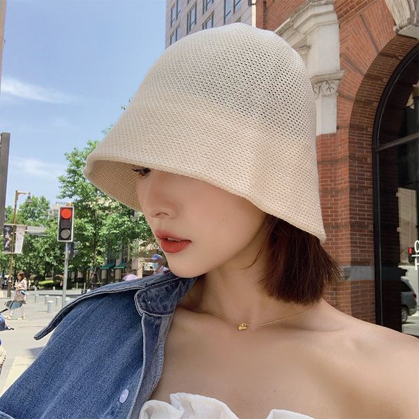 off white fisherman's women's fashion brand show face small summer mesh breathable basin hat bucket hat, Blue;gray
off white fisherman's women's fashion brand show face small summer mesh breathable basin hat bucket hat, Blue;gray
