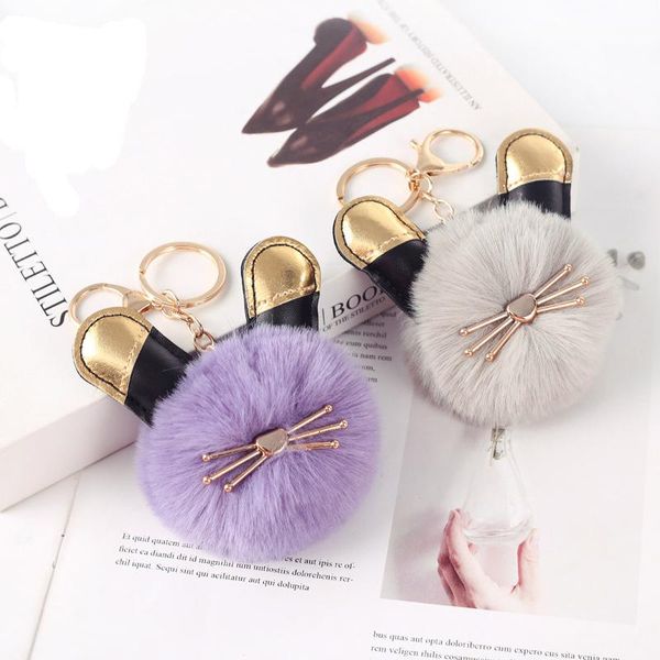 fur ball pompom key ring 3.15 inch fluffy faux rabbit keychain charm handbag keyrings cute cat pendant keyfobs, Slivery;golden
fur ball pompom key ring 3.15 inch fluffy faux rabbit keychain charm handbag keyrings cute cat pendant keyfobs, Slivery;golden