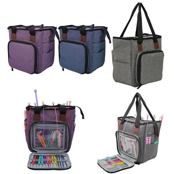 portable knitting bag wool crochet hooks thread yarn storage sewing needles organizer accessories other arts and crafts
portable knitting bag wool crochet hooks thread yarn storage sewing needles organizer accessories other arts and crafts